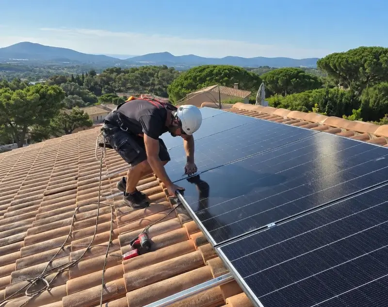Installateur panneaux solaires Saint-Coulomb — pose photovoltaïque sur toiture